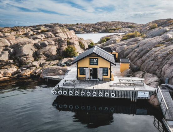 Hampholmen nära Smögen