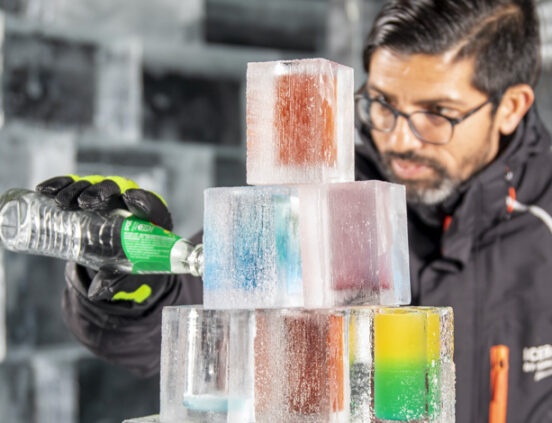 Icebar med middag