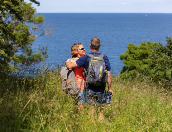 Vandra längst de många lederna på Kullaberg