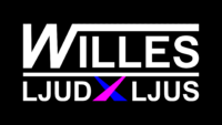 Willes Ljud & Ljus banner