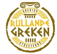 Rullande Greken food truck grekisk mat logga