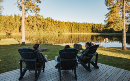 Gråbogården solnedgång