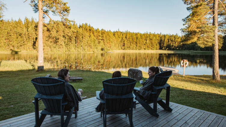Gråbogården solnedgång