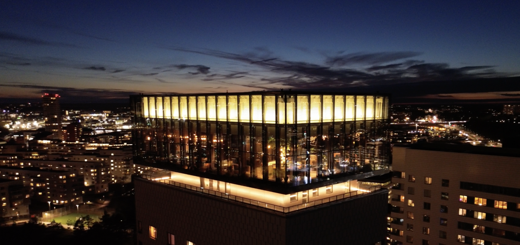 3sixty skybar takbar Stockholm
