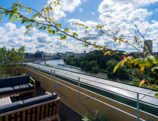 Bonnierhuset konferens terrass takbar Stockholm lokal EventTjänster