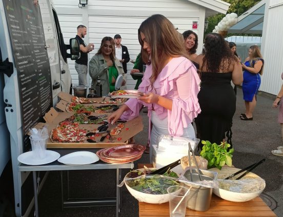 Margherita Pizza Food Truck Restaurang EventTjänster